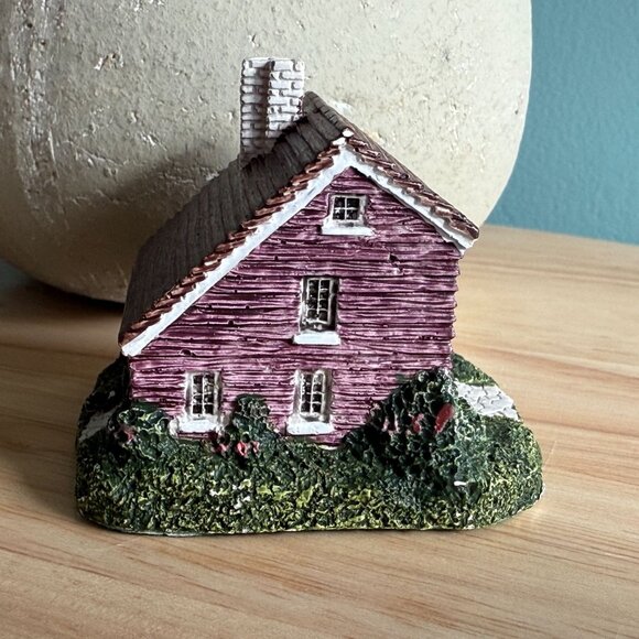 Set Of 3 American Dream Homes 1987 Posible Dreams LLC Miniature Houses - Picture 13 of 14